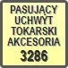 Piktogram - Pasujący uchwyt tokarski akcesoria: 3286